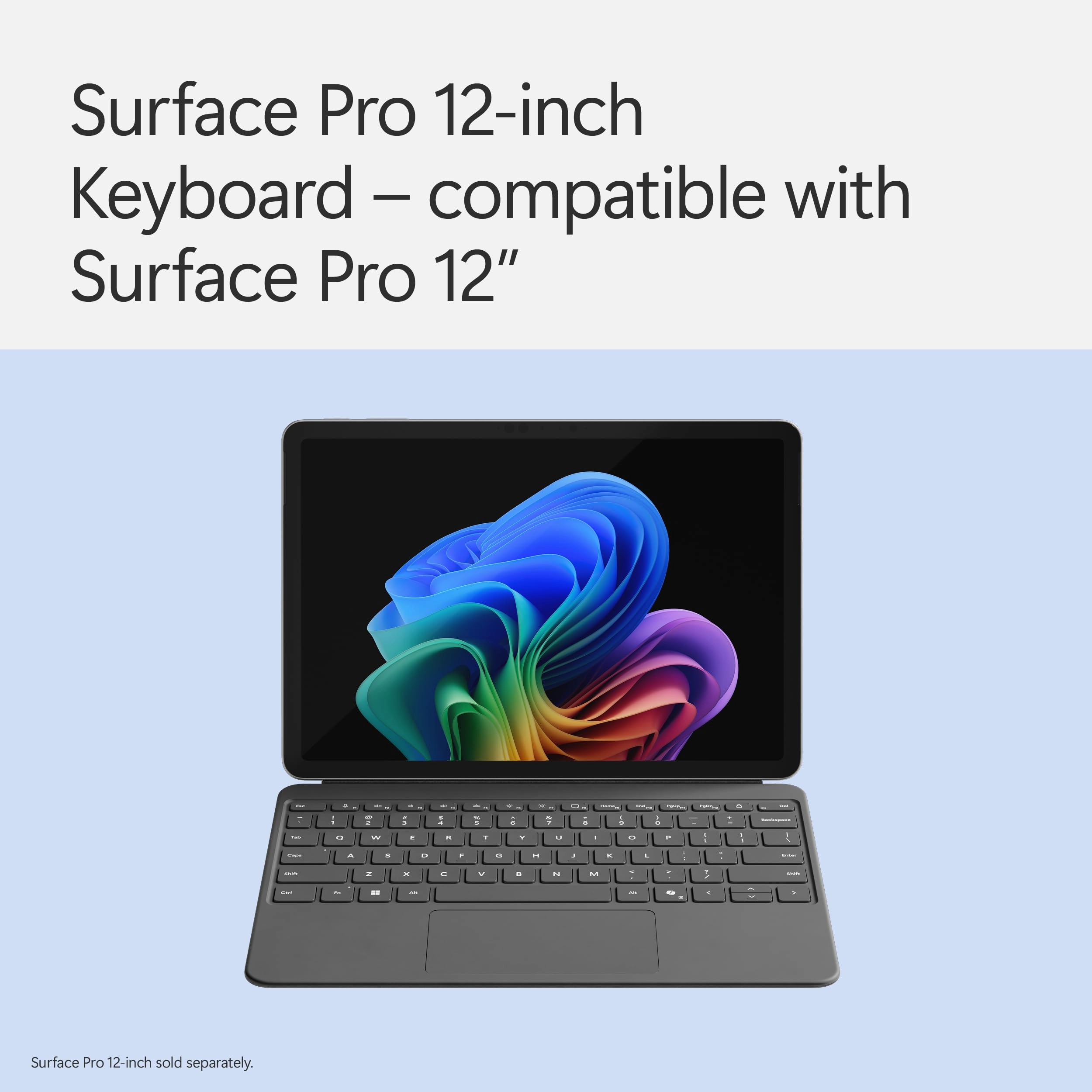 Surface Pro Keyboard - QWERTY Wired + Slim Pen 2