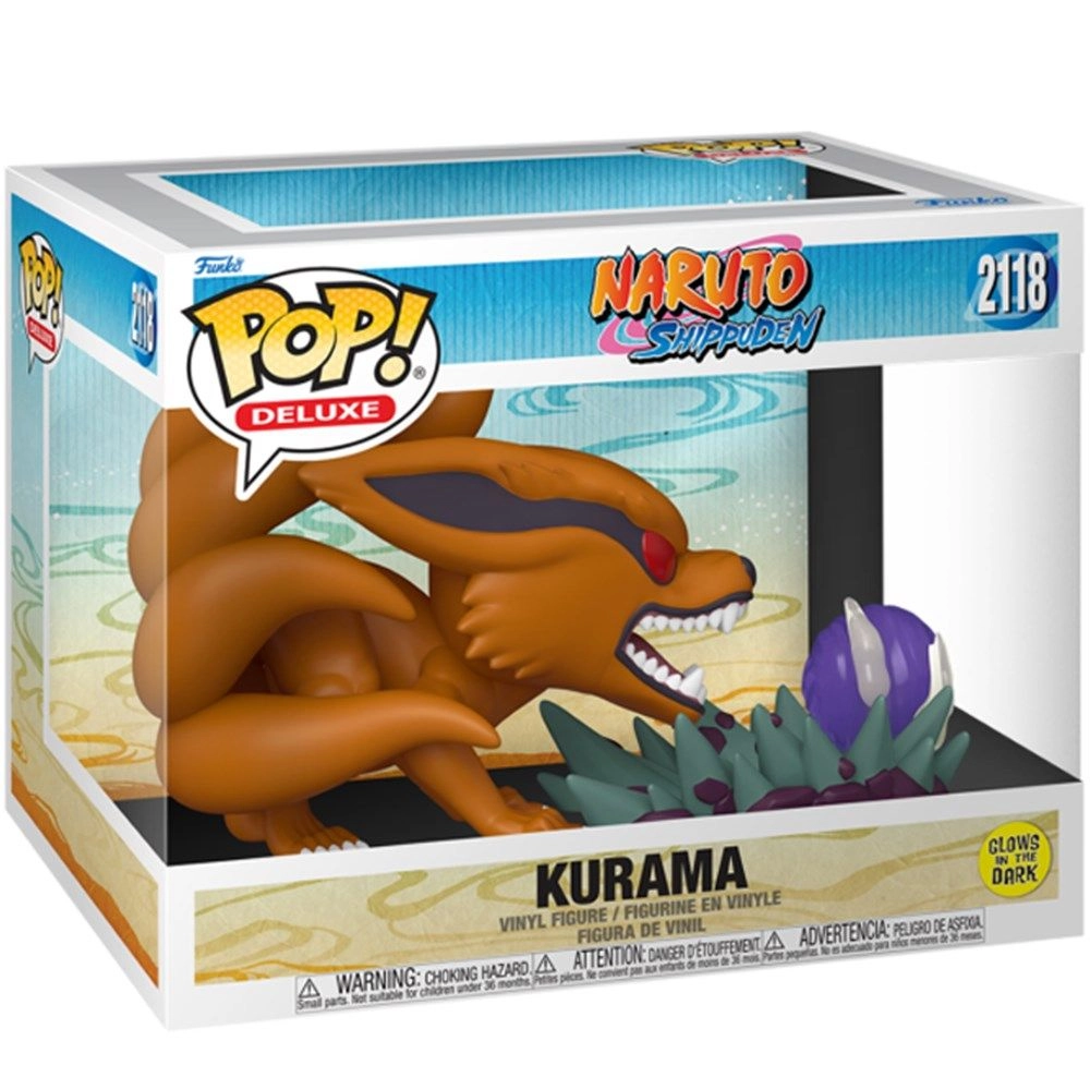 pop Deluxe Animation: Naruto S Kurama - Glow in the Dark