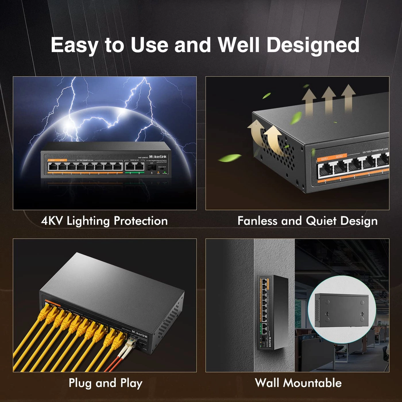 Ethernet Switch 11-ports