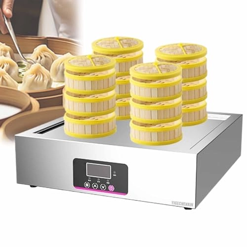 Electric 4000W Restaurant Food Steamer - 4 holes
