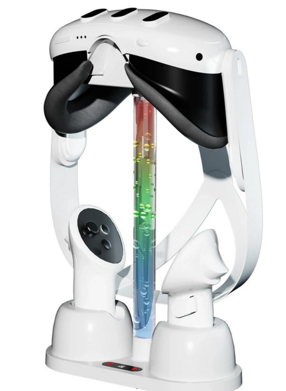 Charging Station - Quest 3 + Rechargeable Batteries - 2 Controller