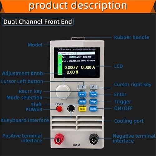 ET5410A+ - Programmable DC Electronic Load 150V 40A 400W