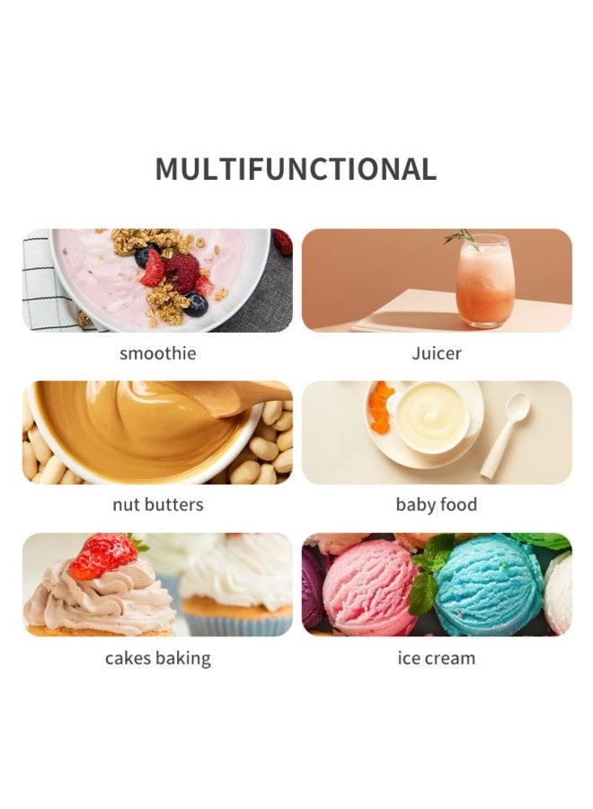 3-in-1 Mixer Grinder & Blender - 1.5L 0.9L 0.3L 800W