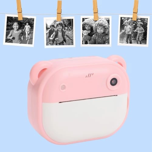 Instant Print Camera - 48MP Pink