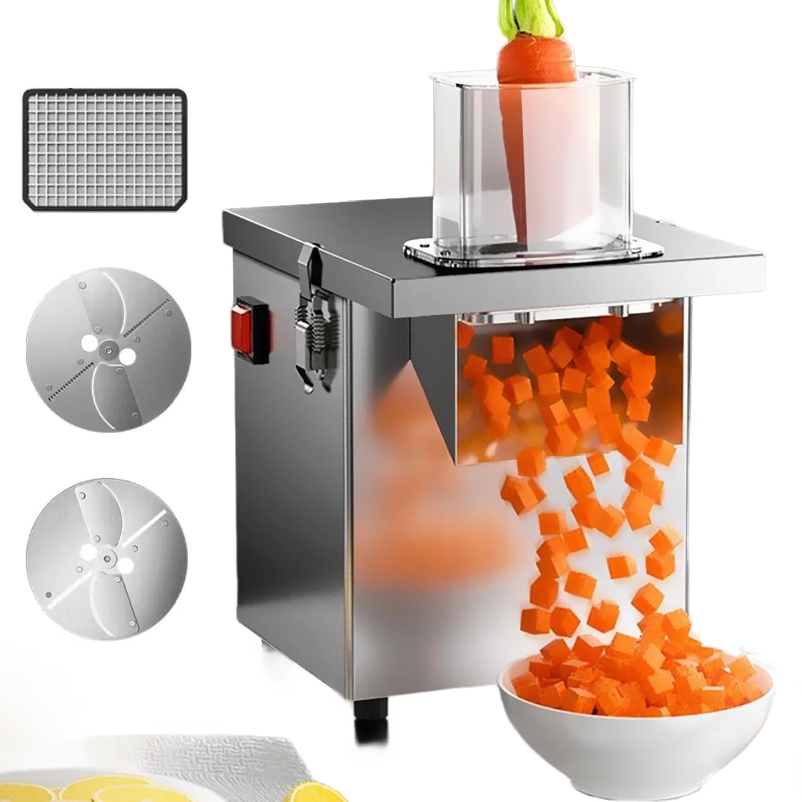 CYTBEK Dicing Machine - 250W 2~4mm Stainless Steel