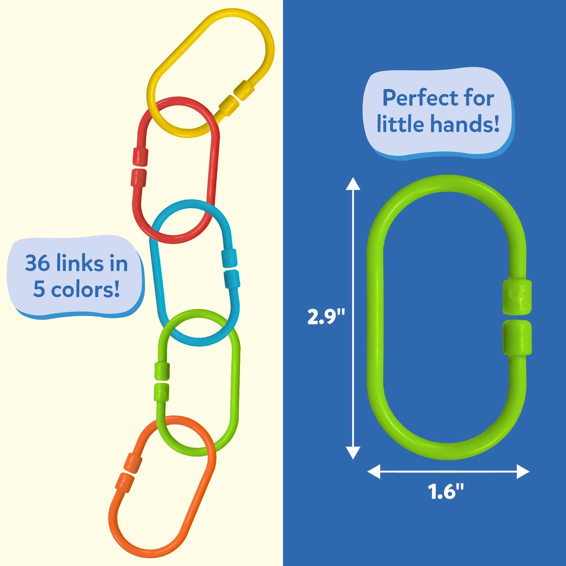 Skillmatics Linkies - 10–24 months 36 pieces
