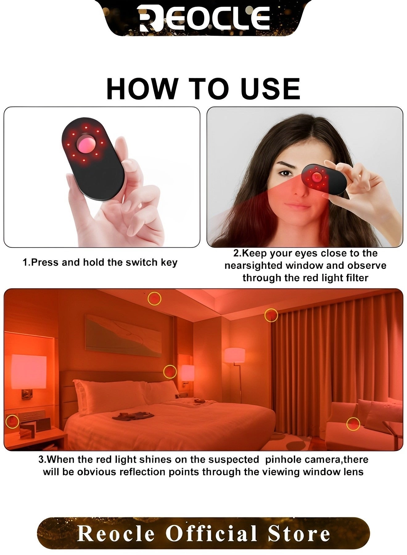 Hidden Camera Detectors