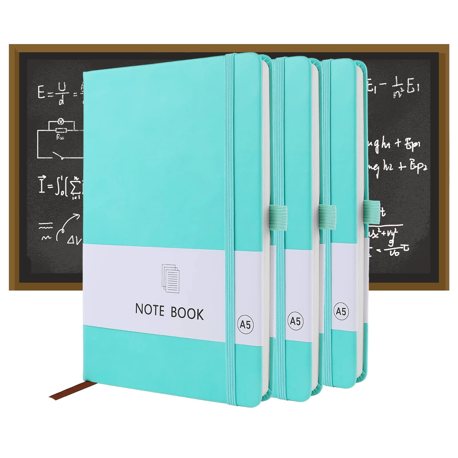 Notebook A5 Hardcover - Lined 200 Pages