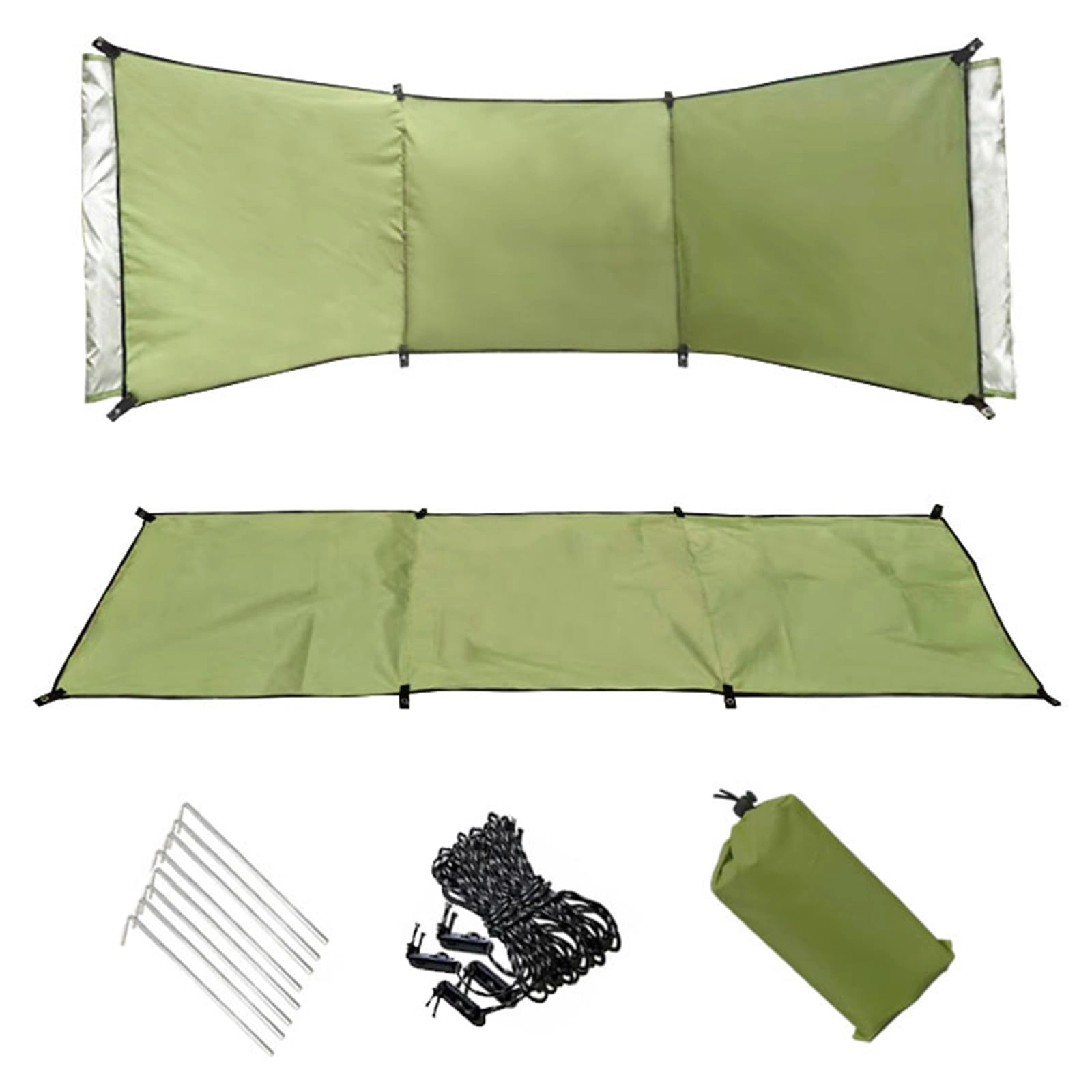 Multipurpose Portable Tent Windbreak - 250x70cm
