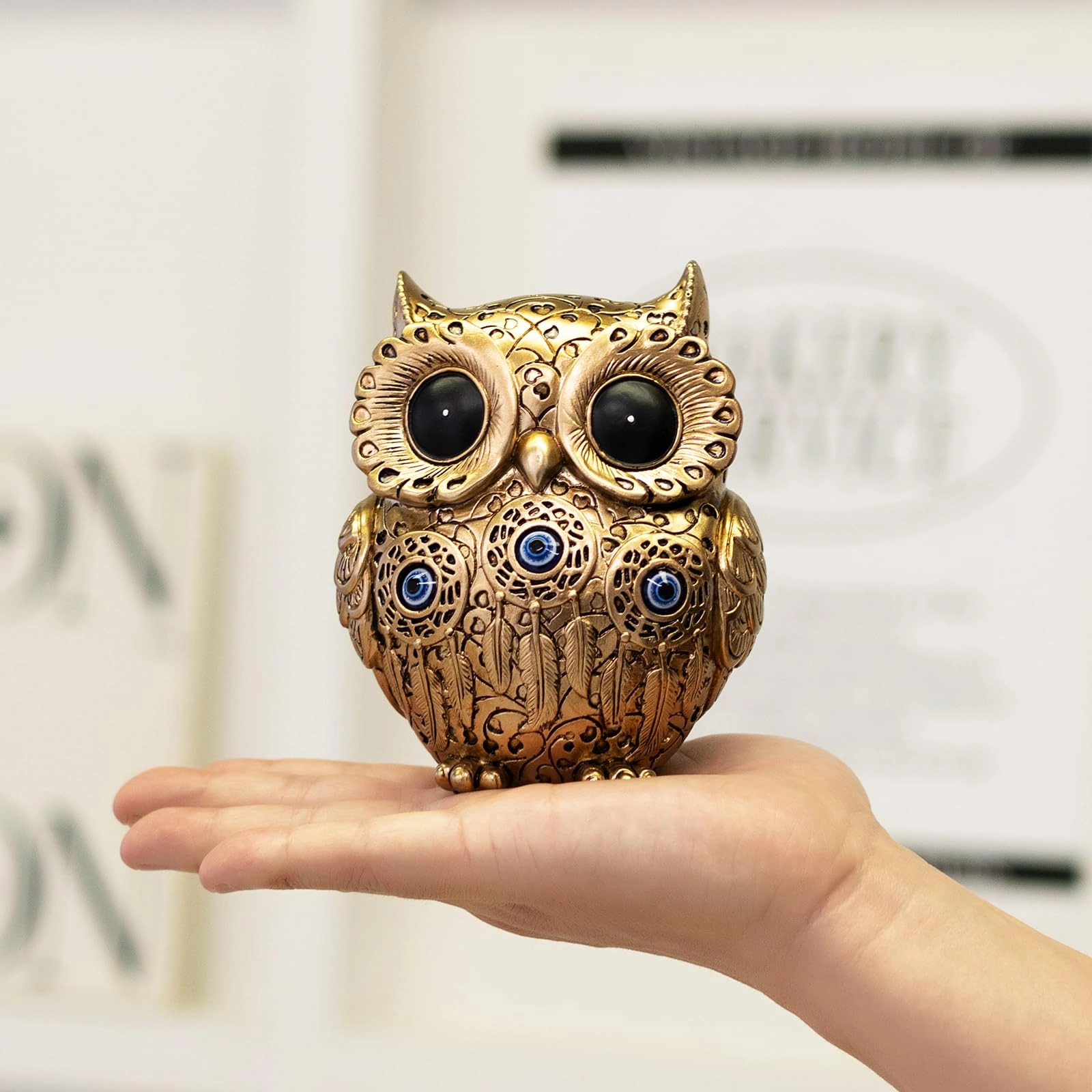 Owl Statue - Resin