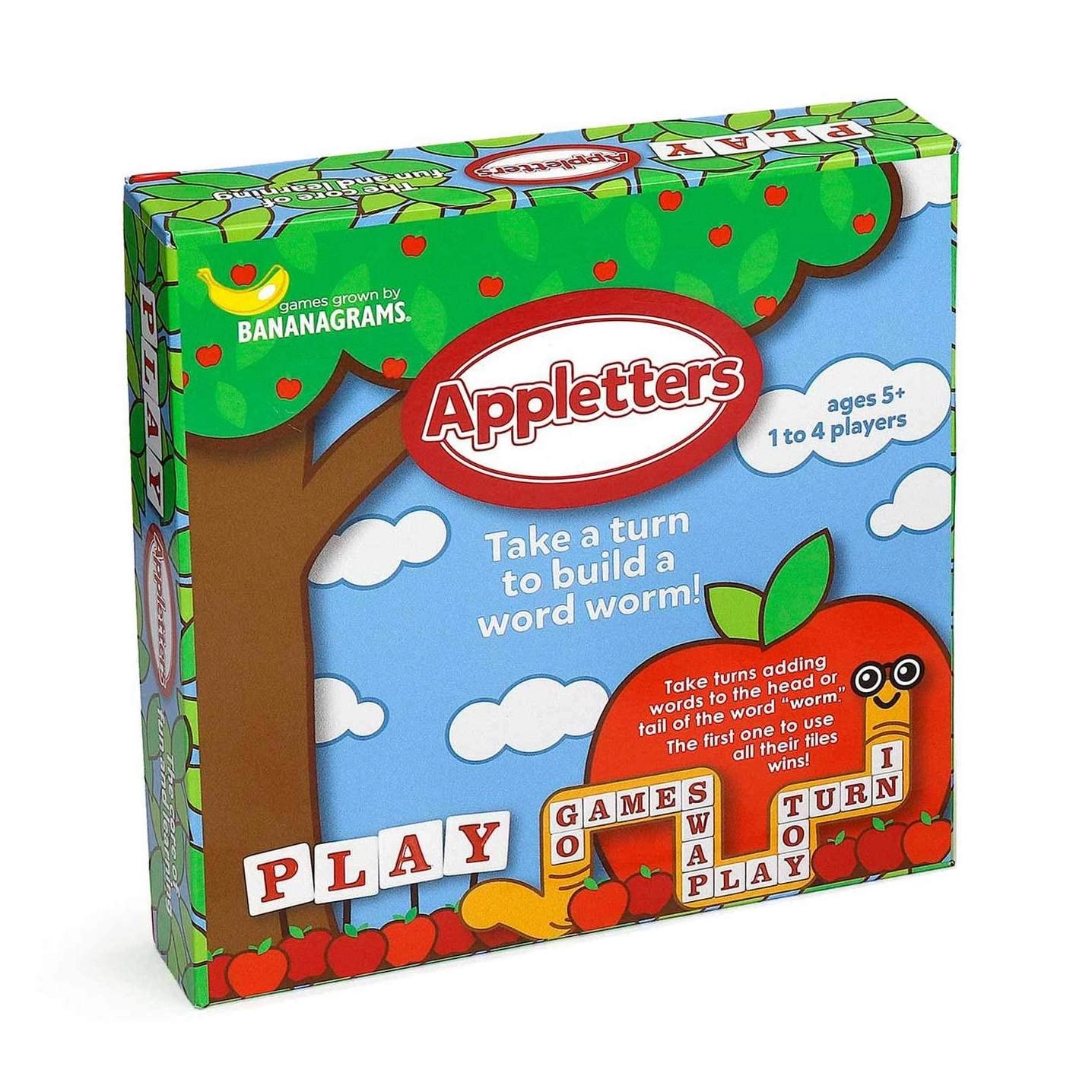 BANANAGRAMS Appletters: Race to Build A Word Worm