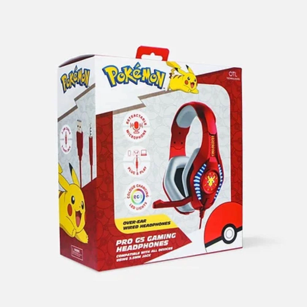 Pikachu Pro G5 Wired Headphone