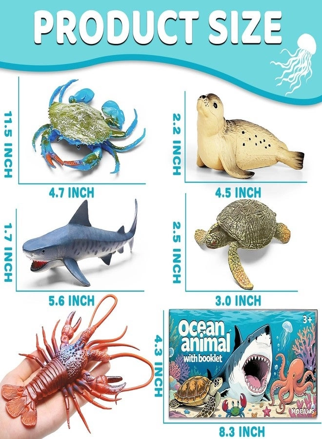 Ocean Animal Toy - 3+ 20 Pcs