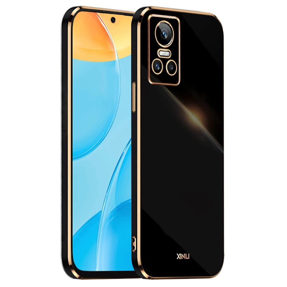 EASSGU Electroplating frame Phone Case - Silicone for Realme GT 2 Pro