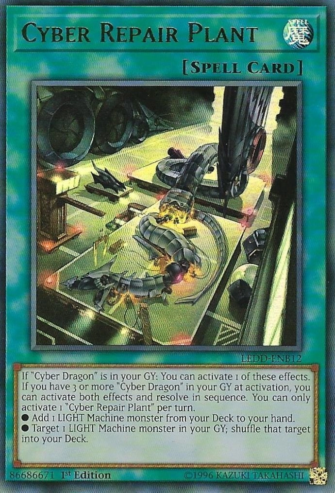 Yu-Gi-Oh! Cyber Repair Plant LEDD-ENB12