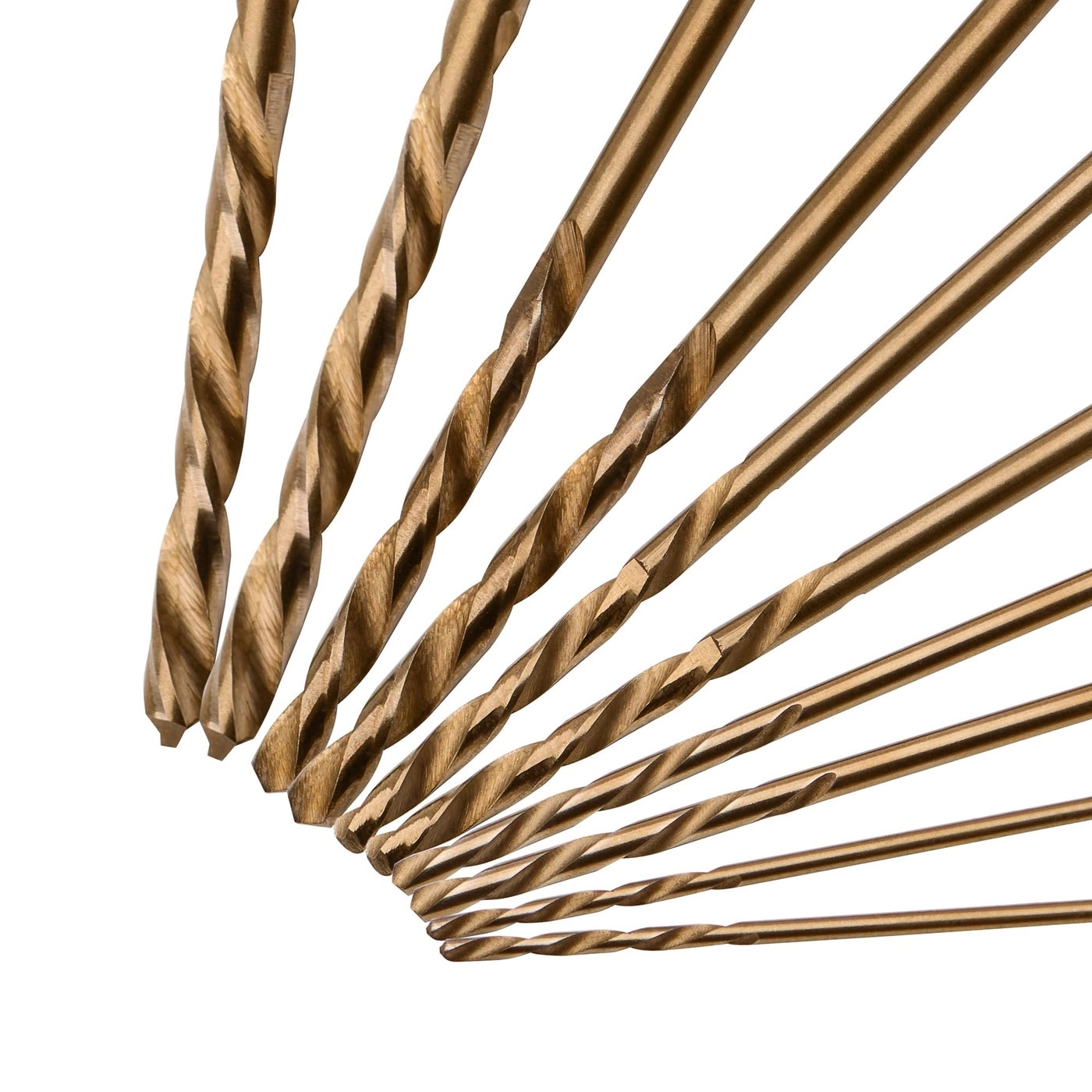 Drill Bit Set - High Speed Steel Cobalt 10 Pcs 1mm 1.5mm 2mm 2.5mm 3mm