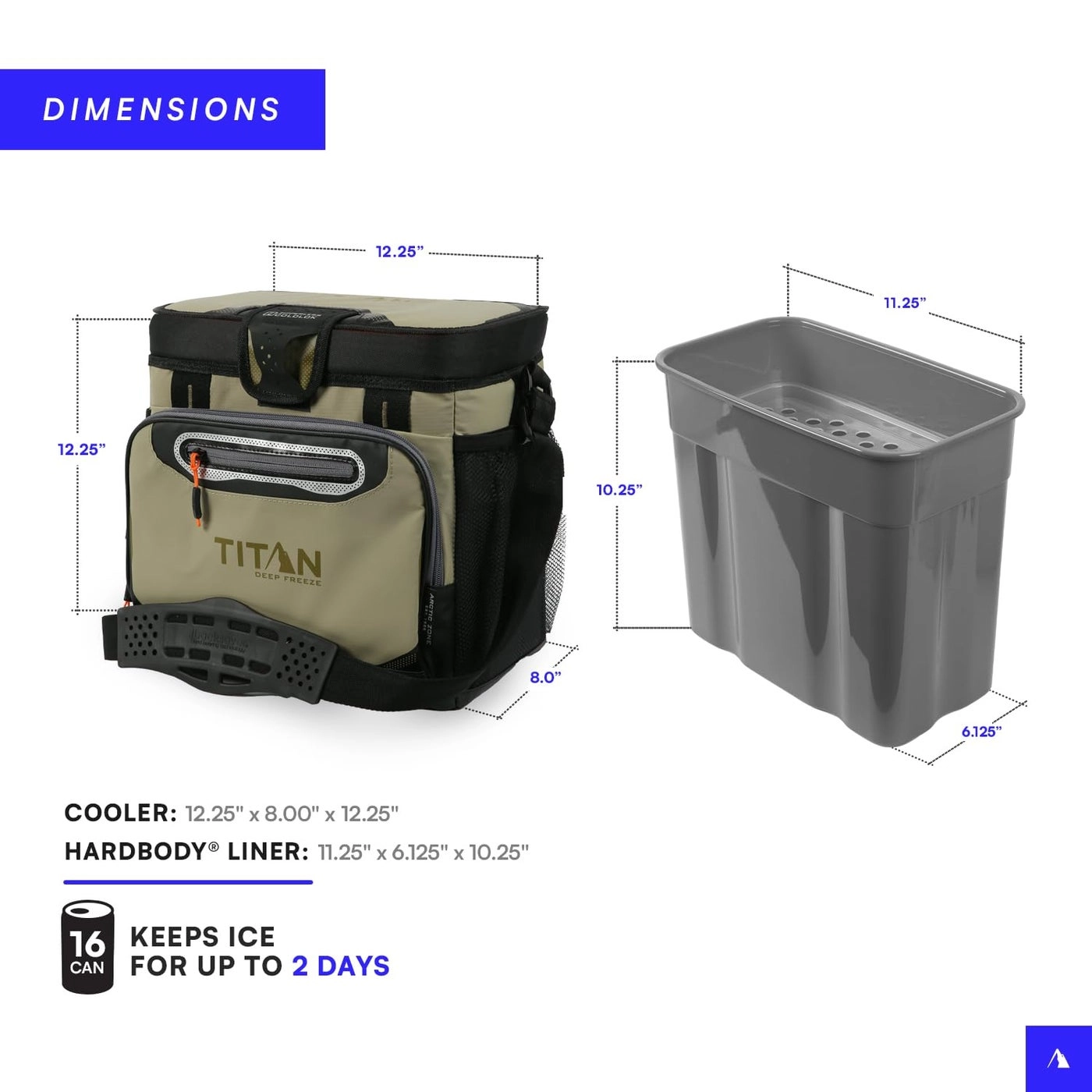 Deep Freeze Cooler - 16 Can