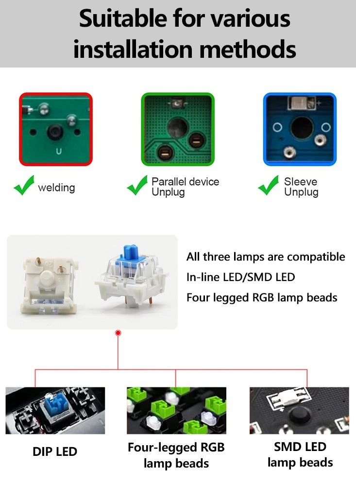 Outemu Blue Switch - 110 piece(s)