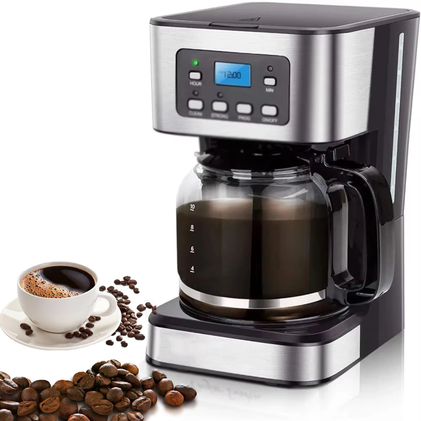 Yyklerkas 8ciozt-930610-A - Drip 12-Cup Programmable