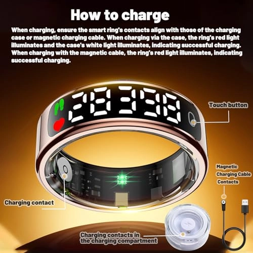 Smart Ring - Silver 11# 5ATM Waterproof