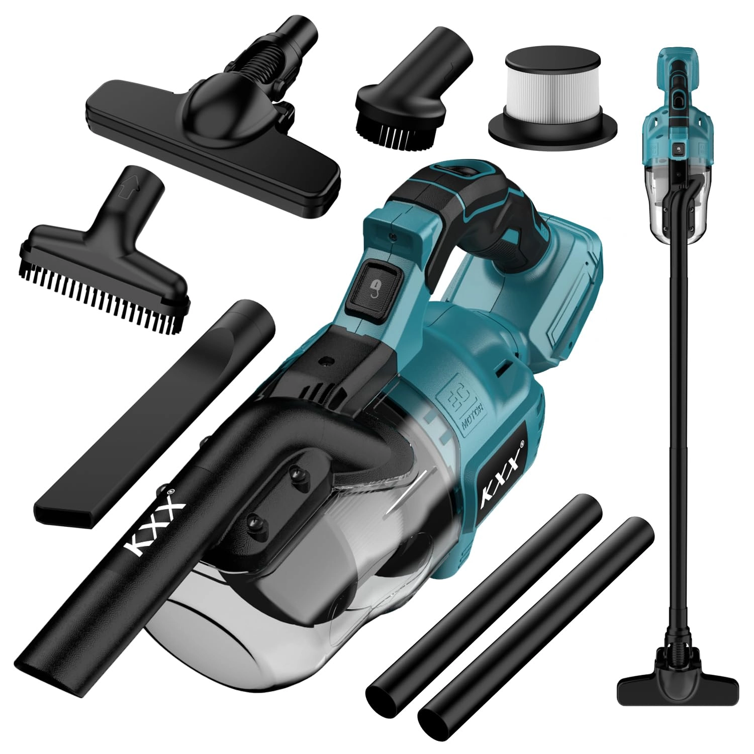 KXX Cordless Vacuum - 18V 500W Handheld