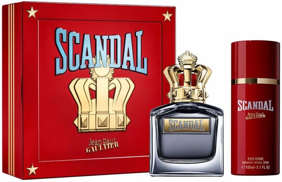 Jean Paul Gaultier Scandal Eau de Toilette 6.24 Fluid Ounces Gift Set