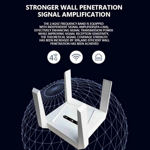 WiFi 6 Cellular Router - 4G LTE 802.11 b/g/n 300Mbps