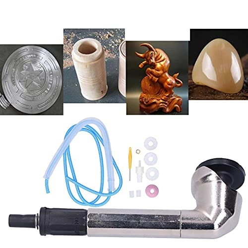 Air Wet Stone Polisher - 5500 Rpm Rear Exhaust