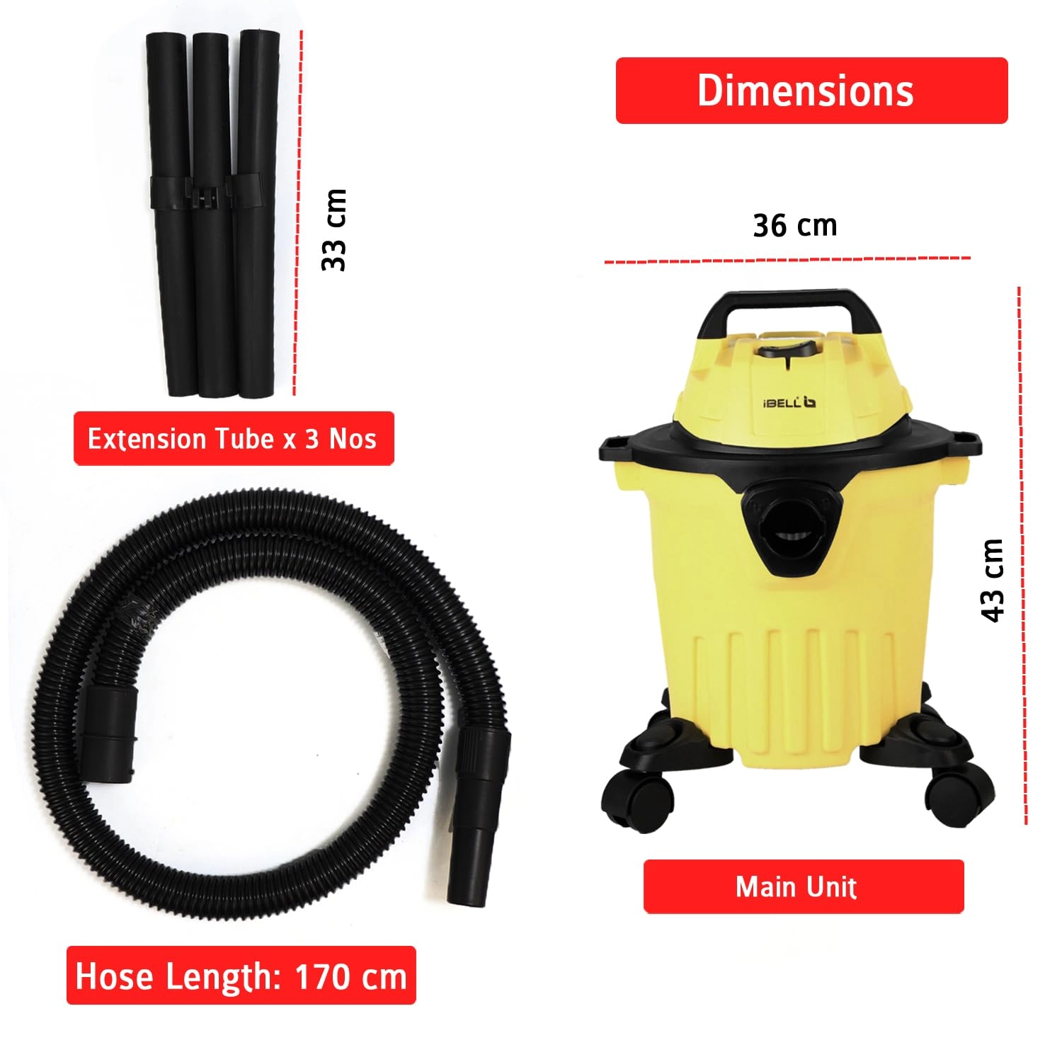 Vacuum Cleaner (VC120YBPLUS)