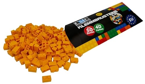 Clamping Blocks 1 x 2 - 200 pcs 180 green