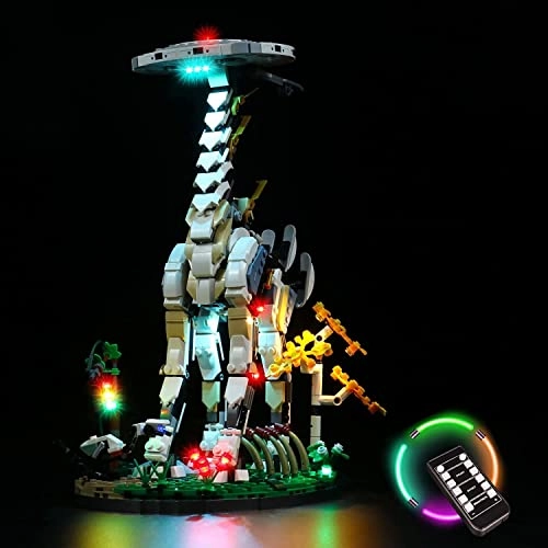 LED Light Set - remote control Compatible with Lego 76989 Tallneck