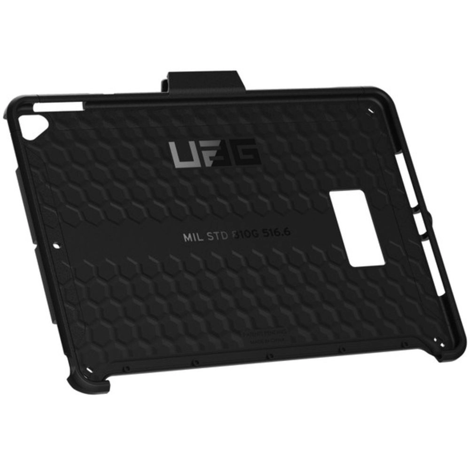 Smart Cover Compatible Case with Apple Pencil Holder for iPad 10.2-inch (2019)