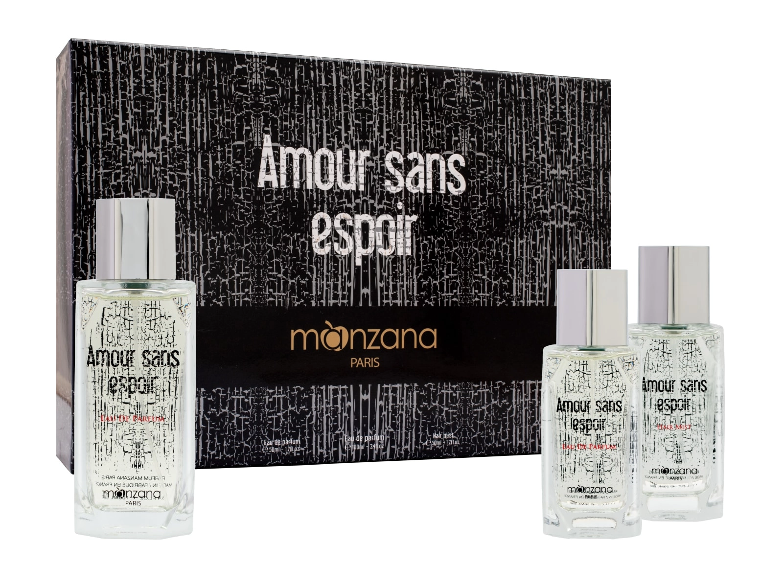 Qualityscents Amour Sans Espoir EDP - Eau de Parfum 2 Pieces Gift Set