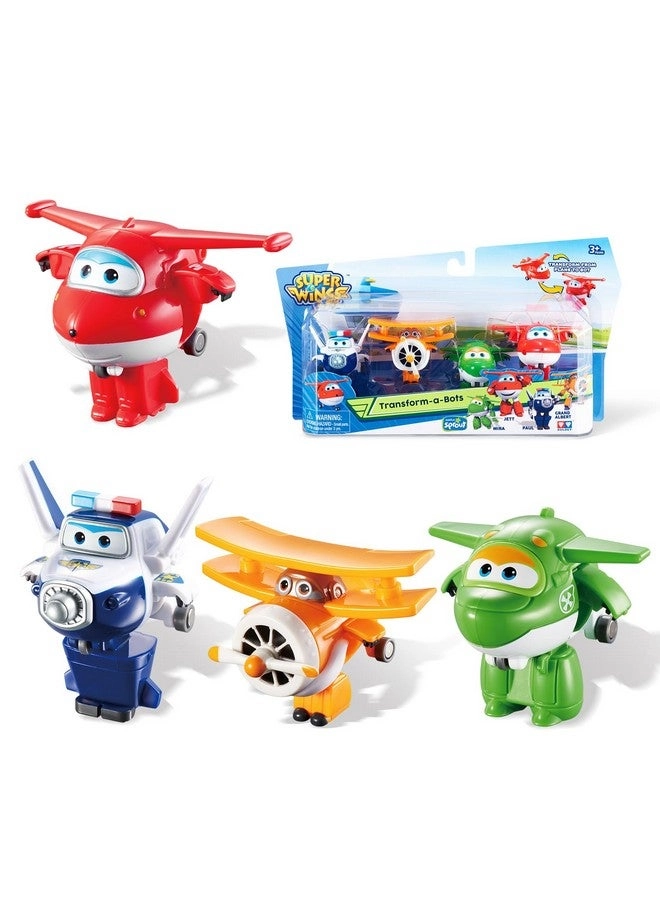 SUPER WINGS Transform-A-Robots (4 pcs.)