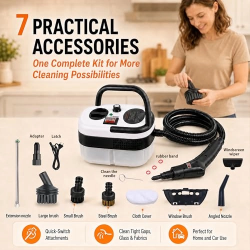 Handheld Steam Cleaner - 3 bar 1200 ml