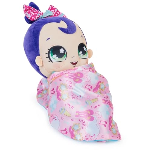 Surprise Plush Baby Doll - 9-inch Pink Blanket Over 80 Sounds Ages 4+