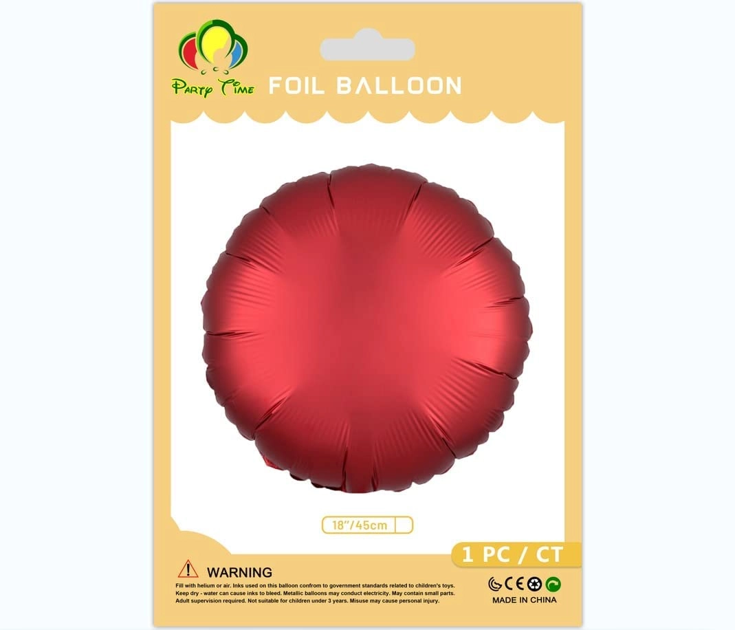 Matte Round Foil Balloon - 1pc/pack mother's day