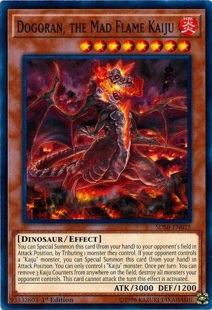 Konami Dogoran, The Mad Flame Kaiju - SDSB-EN015
