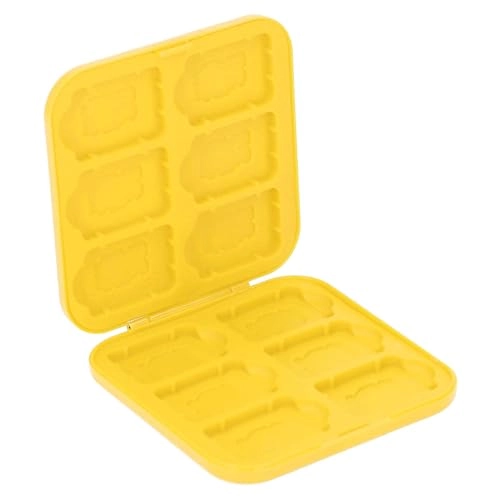 Game Card Storage Case - 12-card Yellow