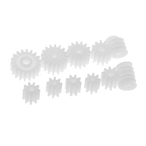 Plastic Motor Gears - 11Pcs Worm