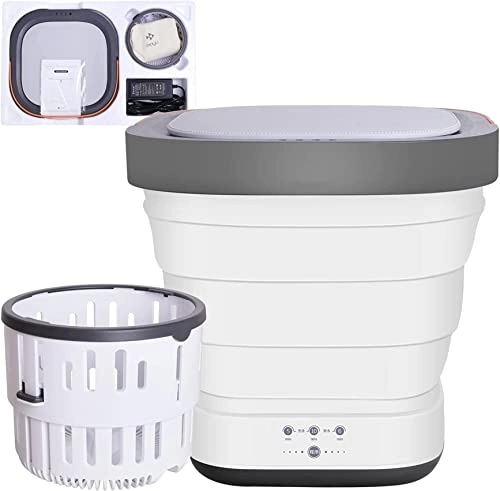 AADECOR Mini Washer - Foldable Portable Drain Basket