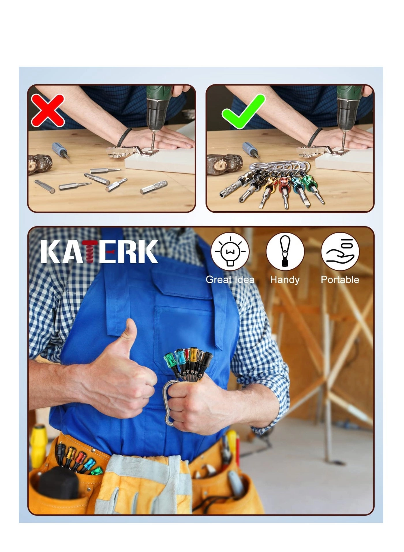 Drill Bit Holder - 1/4 Inch