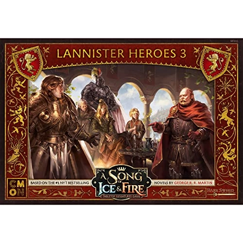 A Song of Ice and Fire Tabletop Miniatures Game: Lannister Heroes III Box Set