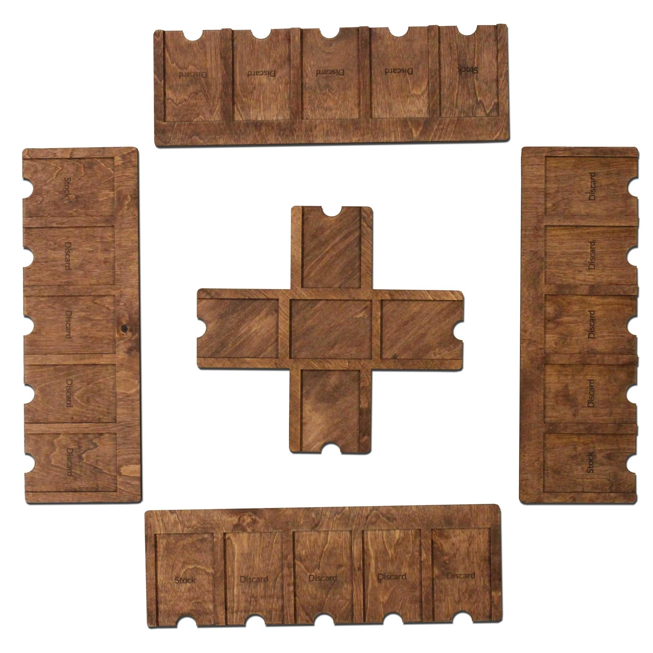 Player Tray - 4 Player Trays Personalized + Center Console