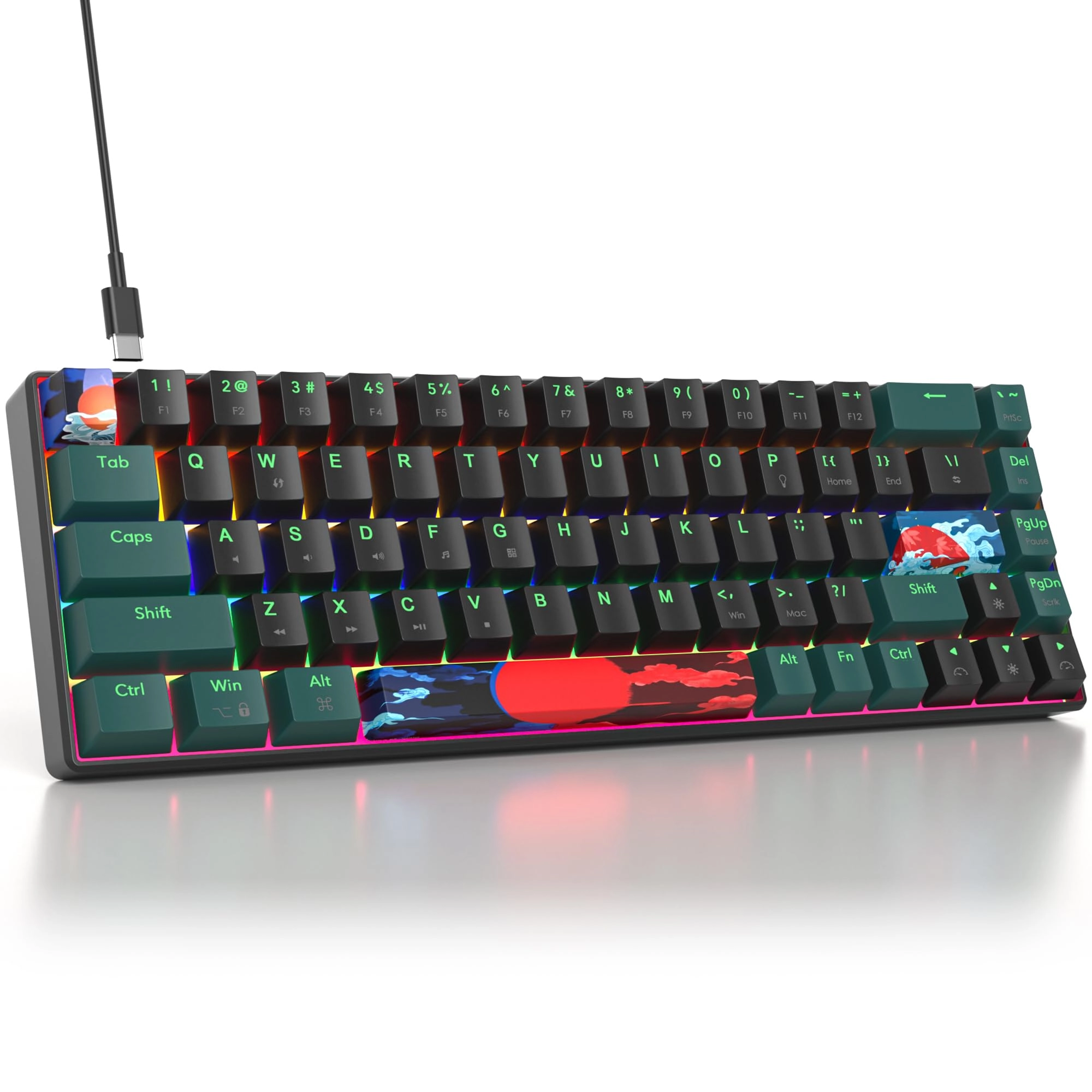 65% Mechanical Gaming Keyboard - Wired