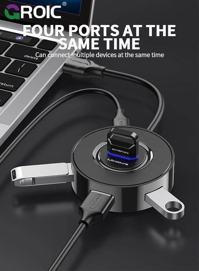 4-Port Expansion USB Splitter - True