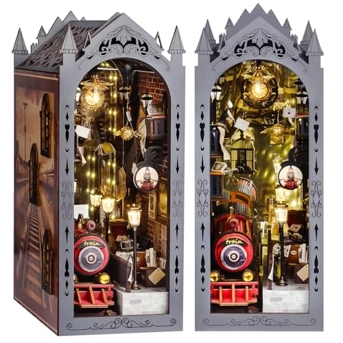 Book Nook Kit - Fantasy Train Platform