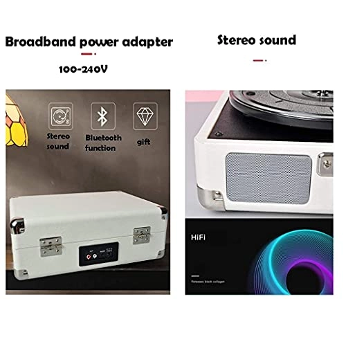 Grammofon - 2x15W stereo 10W tweeter Bluetooth