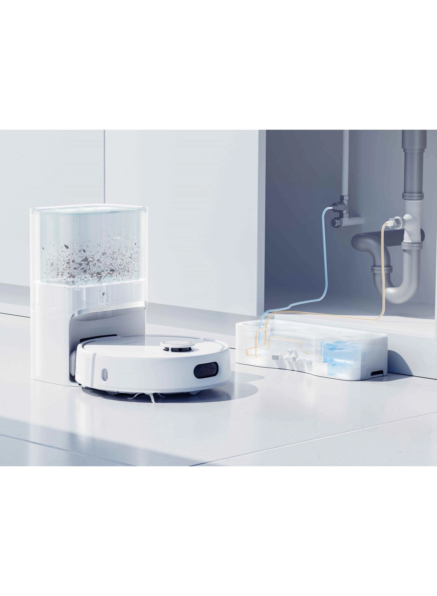 S10 - Robot Vacuum and Mop with Dual Stations