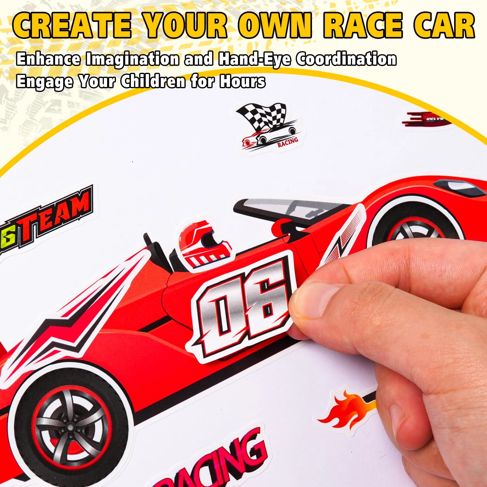 Car Stickers - 24 Sheets